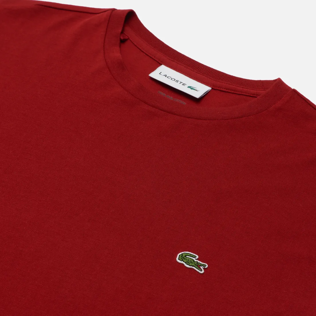 Lacoste Мужская футболка Crew Neck Pima Cotton