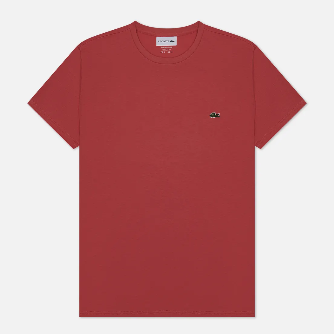 Lacoste Мужская футболка Crew Neck Pima Cotton