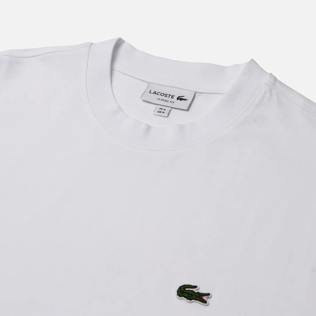 Lacoste Мужская футболка Classic Fit Embroidered Crocodile