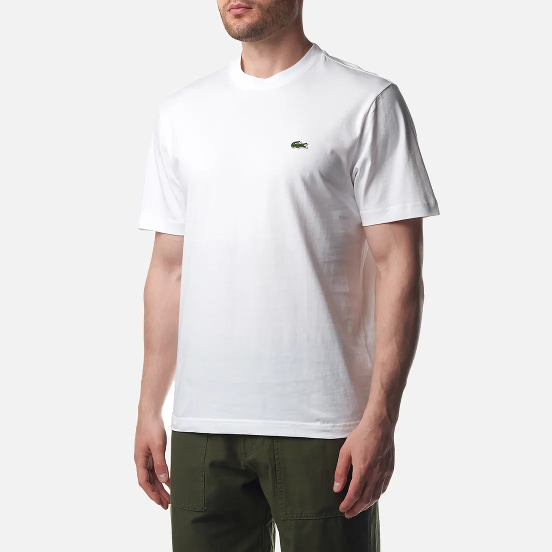 Lacoste Мужская футболка Classic Fit Embroidered Crocodile
