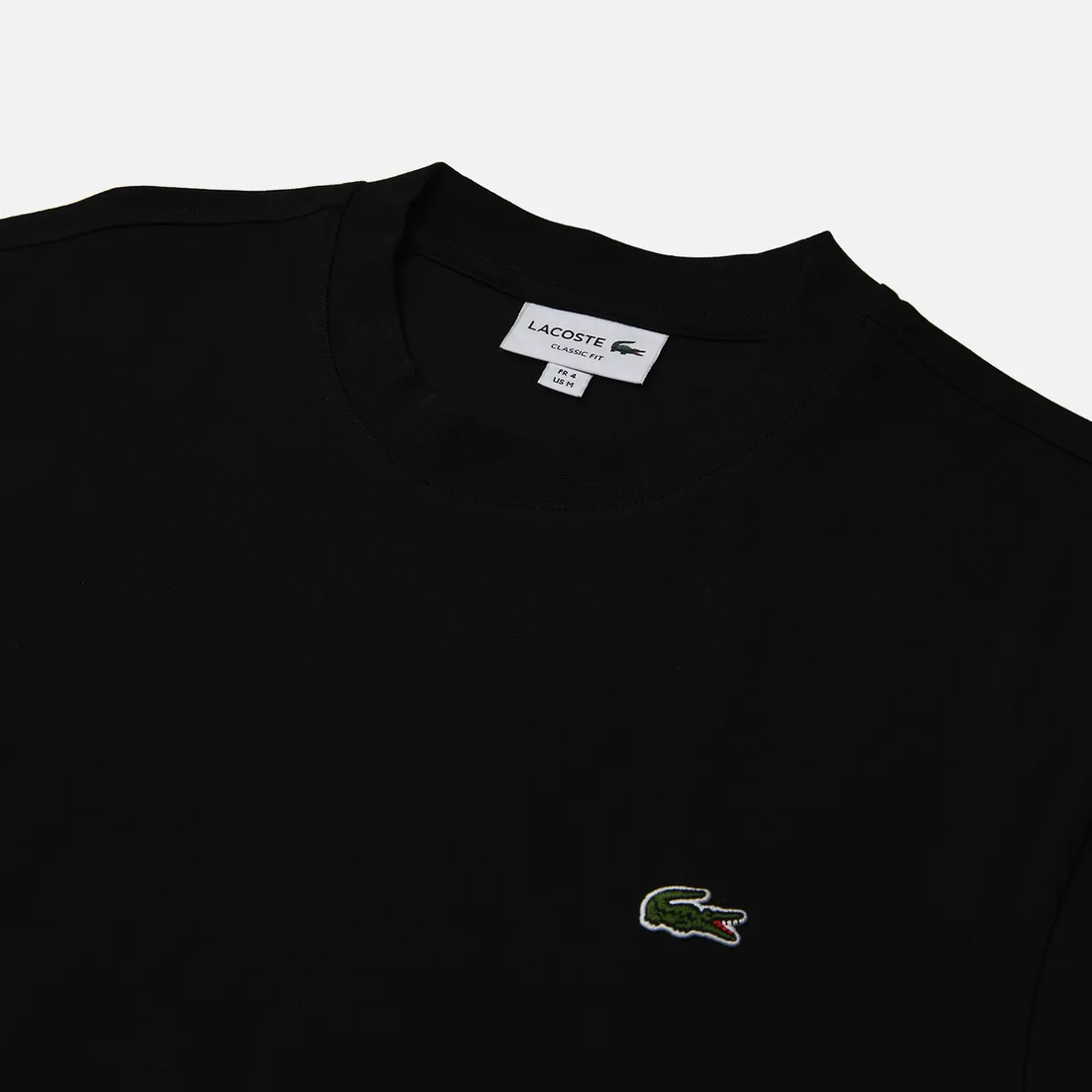 Lacoste Мужская футболка Classic Fit Embroidered Crocodile