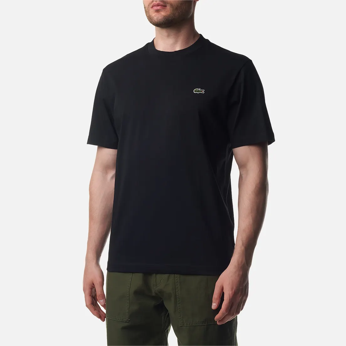 Lacoste Мужская футболка Classic Fit Embroidered Crocodile