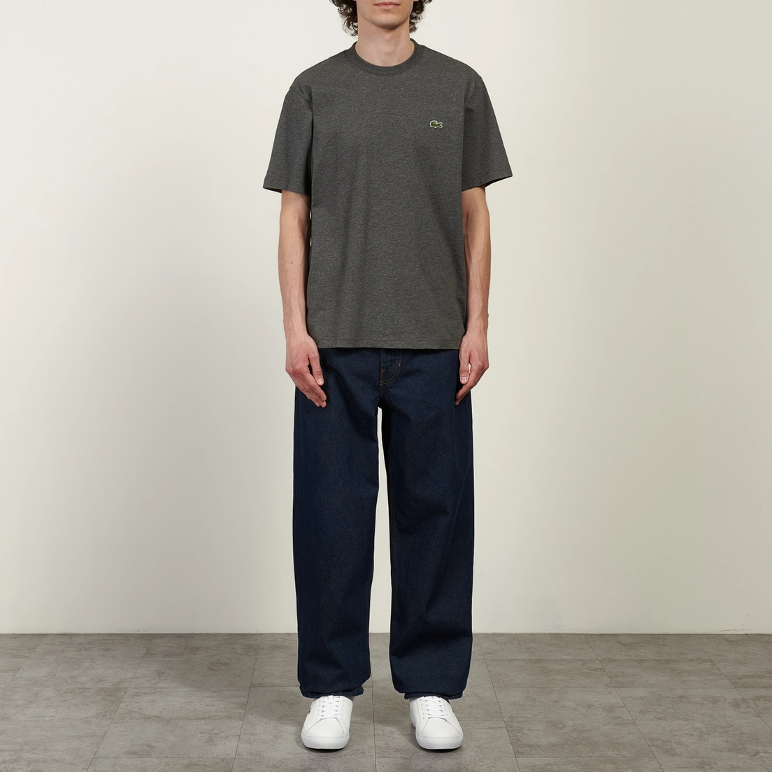 Lacoste Мужская футболка Classic Fit Embroidered Crocodile