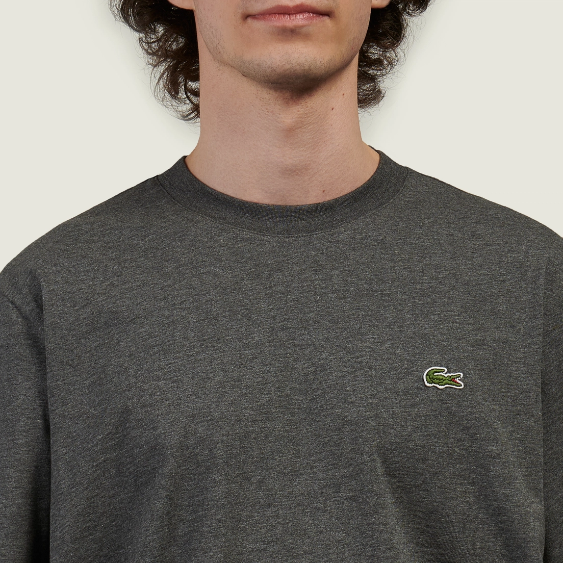 Lacoste Мужская футболка Classic Fit Embroidered Crocodile