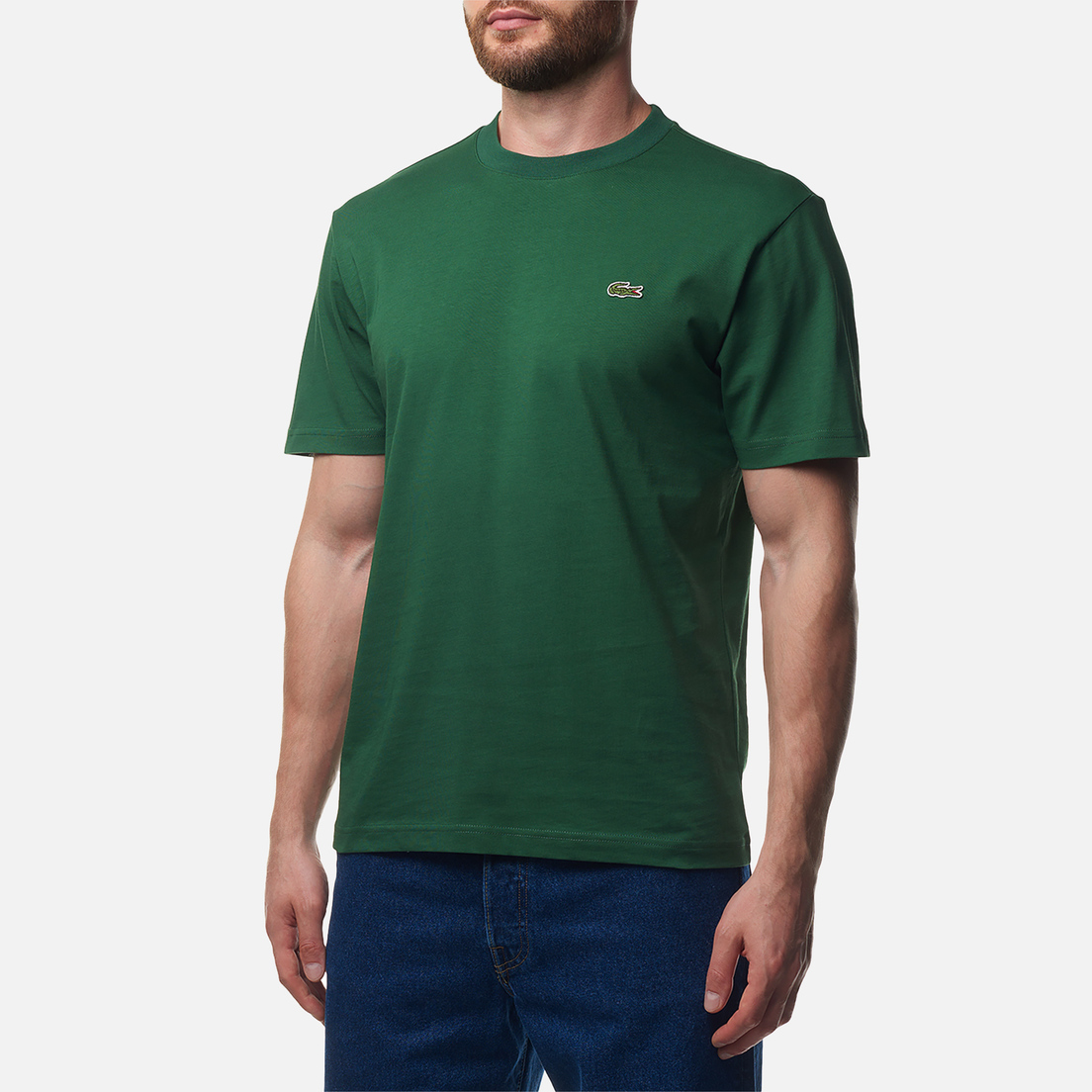 Lacoste Мужская футболка Classic Fit Embroidered Crocodile