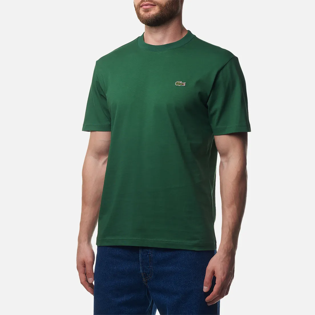 Lacoste Мужская футболка Classic Fit Embroidered Crocodile