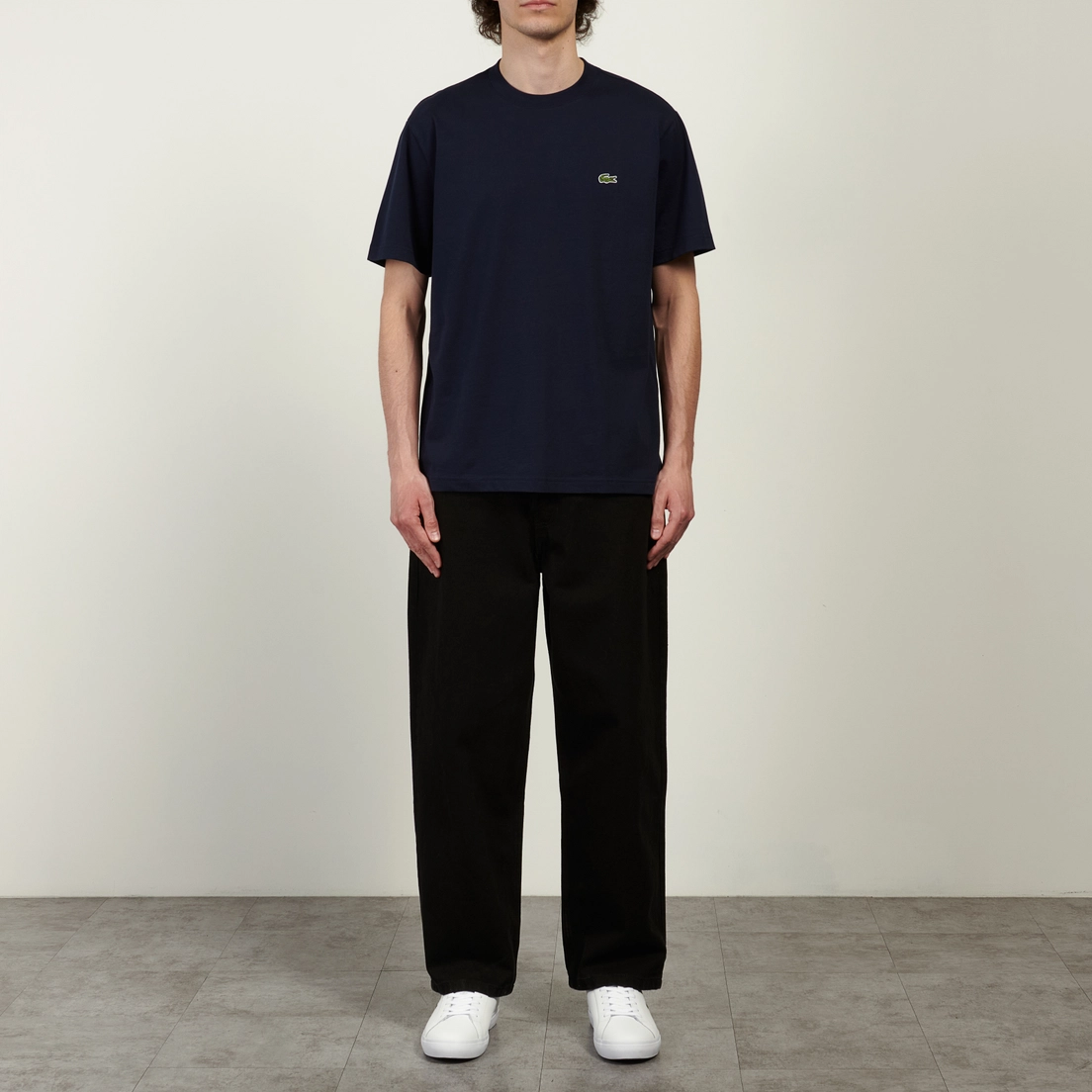 Lacoste Мужская футболка Classic Fit Embroidered Crocodile