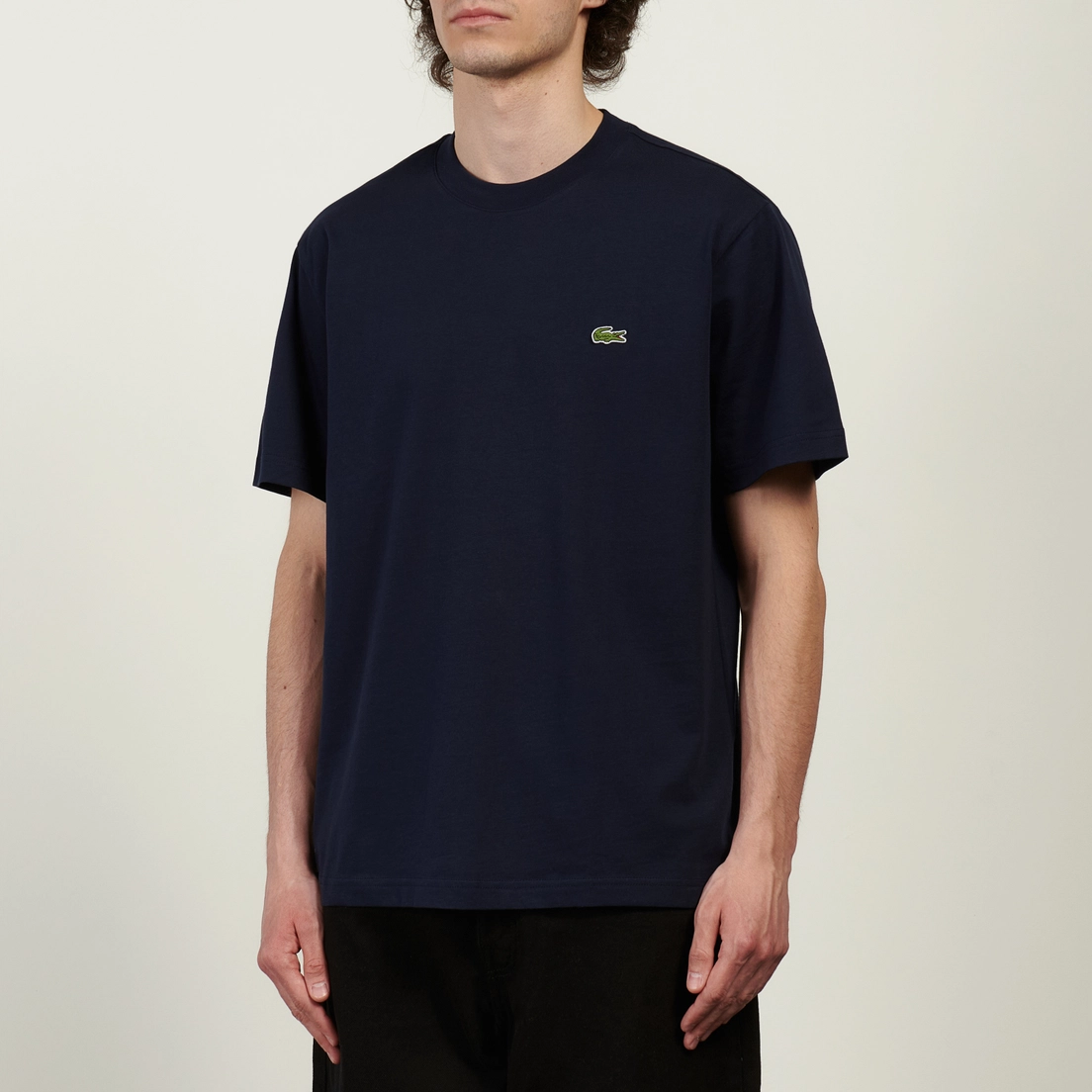 Lacoste Мужская футболка Classic Fit Embroidered Crocodile