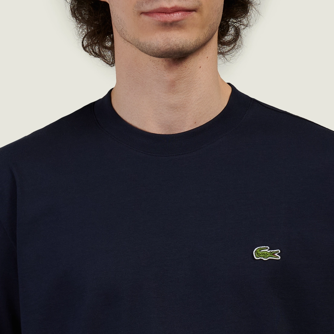Lacoste Мужская футболка Classic Fit Embroidered Crocodile