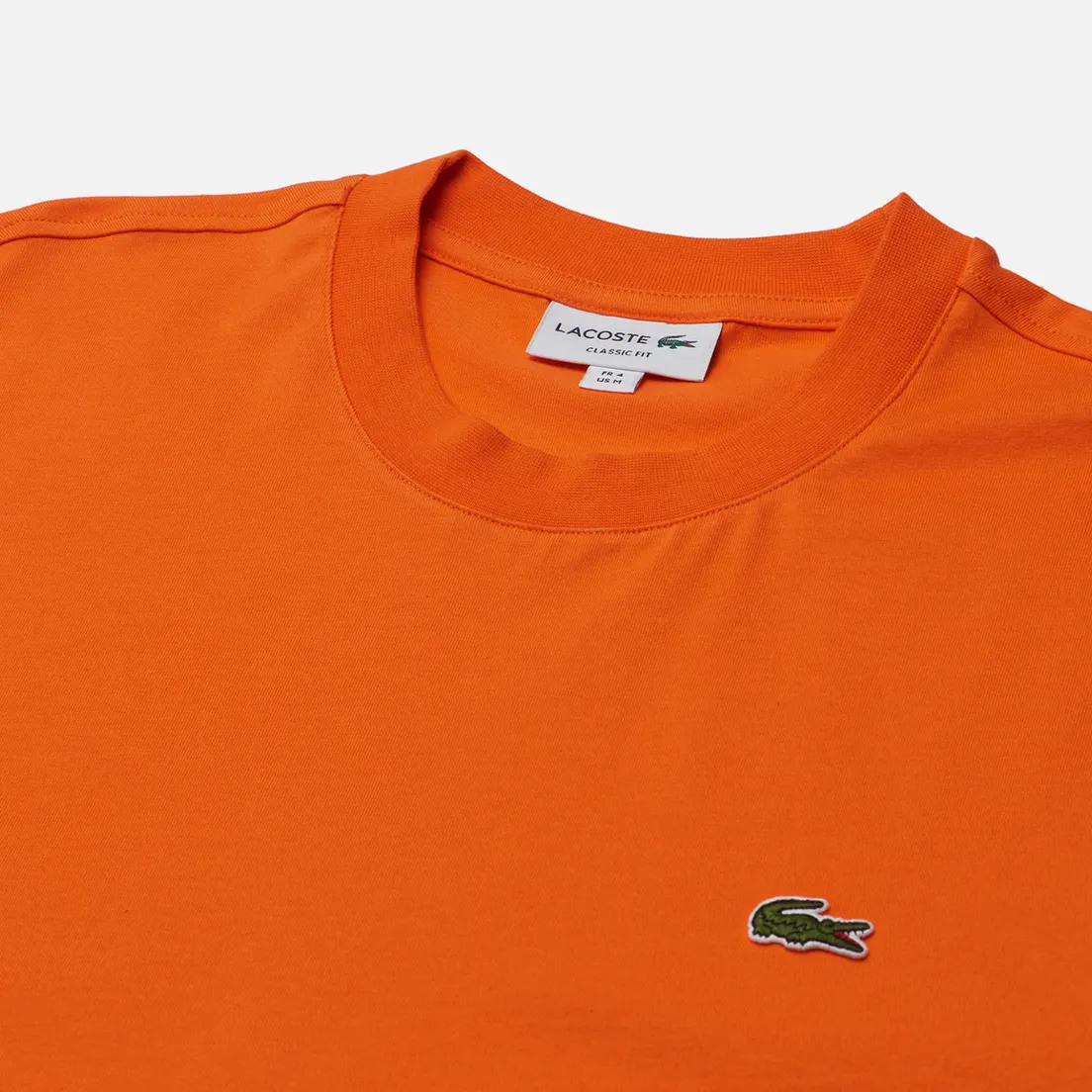 Lacoste Мужская футболка Classic Fit Embroidered Crocodile