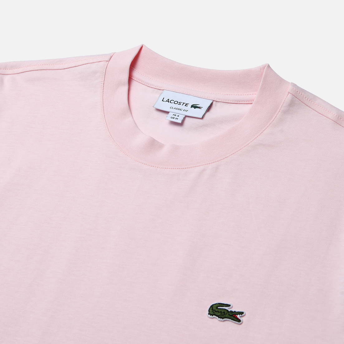 Lacoste Мужская футболка Classic Fit Embroidered Crocodile