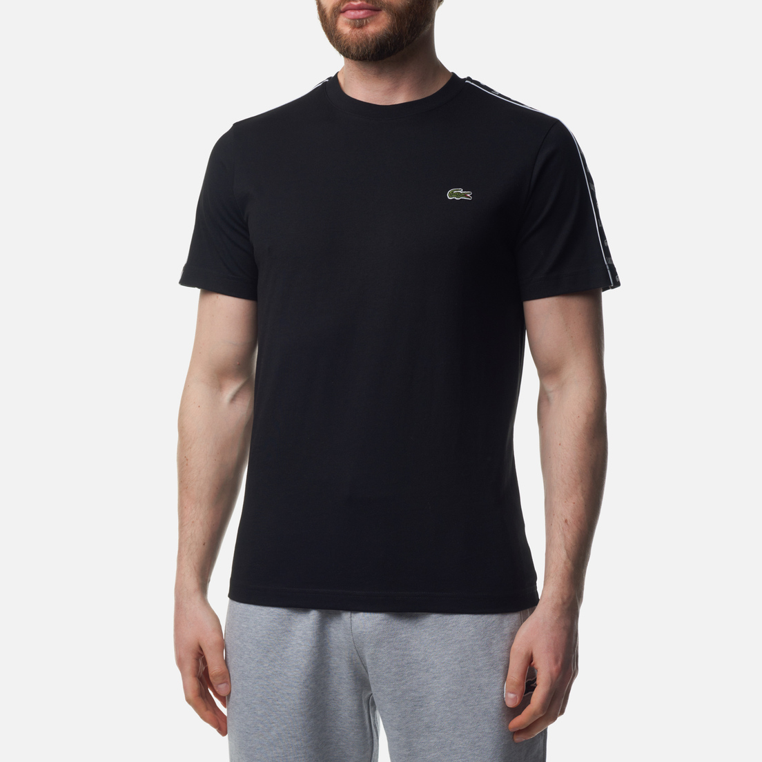 Lacoste Мужская футболка Logo Stripe