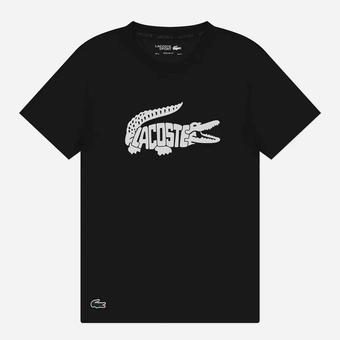 Lacoste Мужская футболка Sport Ultra-Dry Croc Print