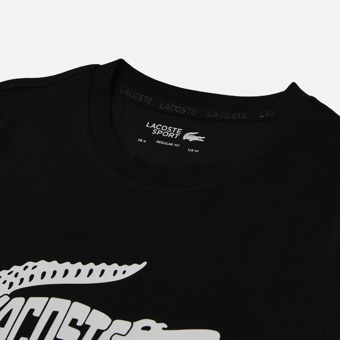 Lacoste Мужская футболка Sport Ultra-Dry Croc Print