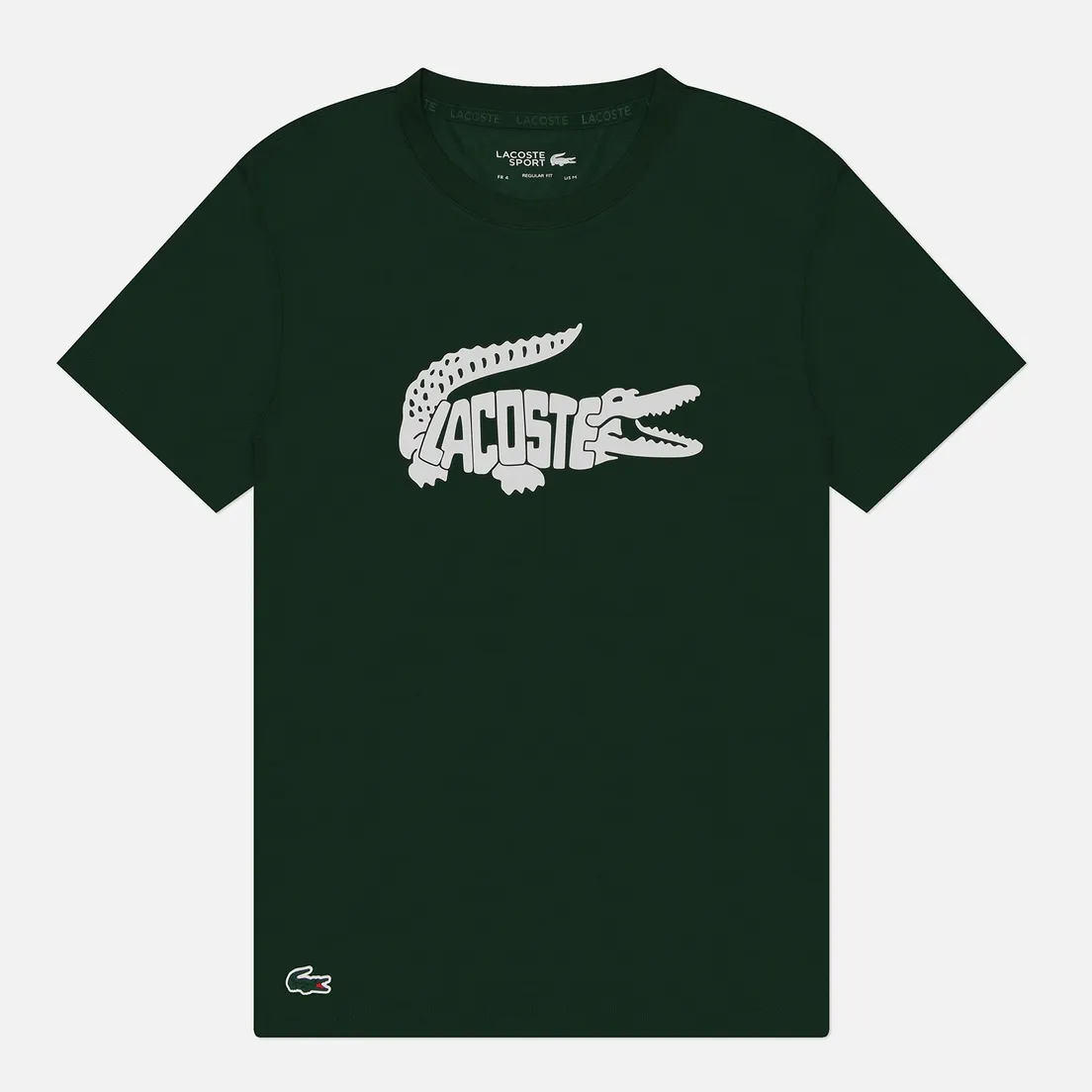 Lacoste Мужская футболка Sport Ultra-Dry Croc Print