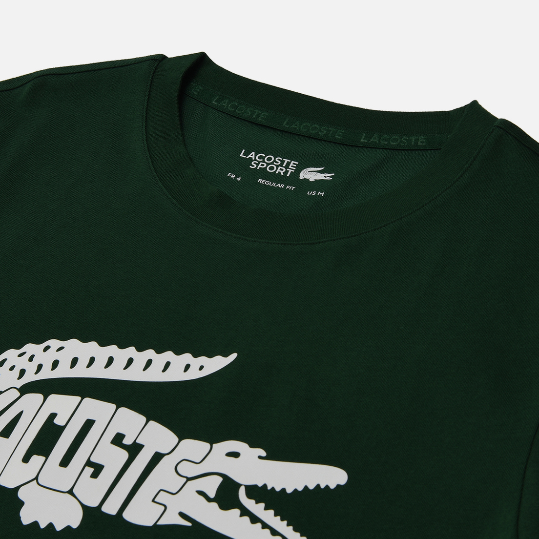 Lacoste Мужская футболка Sport Ultra-Dry Croc Print