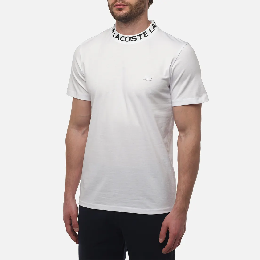 Lacoste Мужская футболка Branded Pique