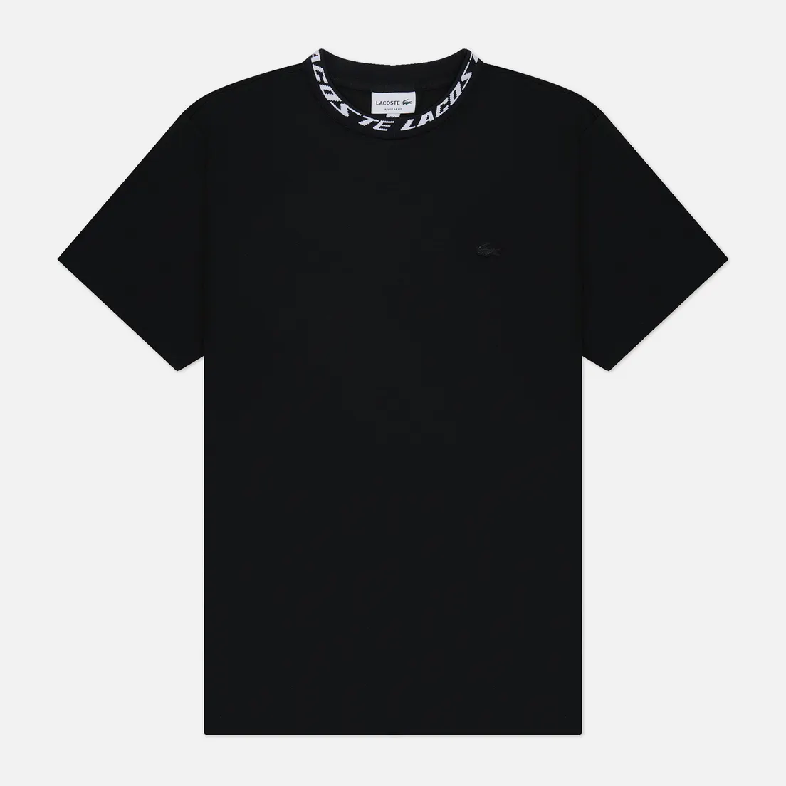 Lacoste Мужская футболка Regular Fit Branded Collar