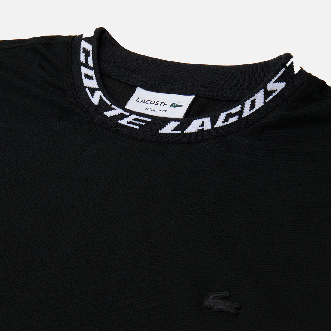 Lacoste Мужская футболка Regular Fit Branded Collar
