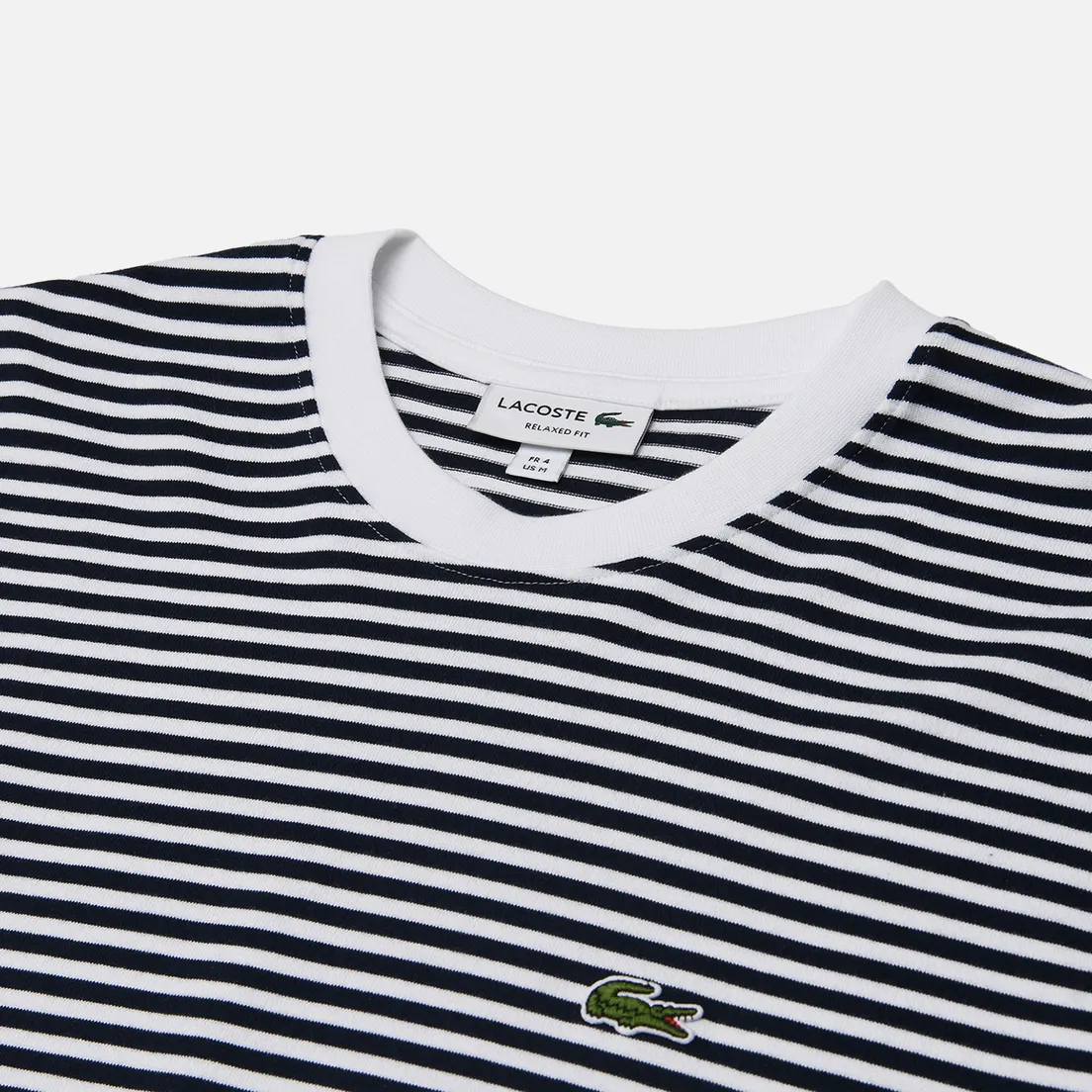 Lacoste Мужская футболка Stripped Heavy Cotton
