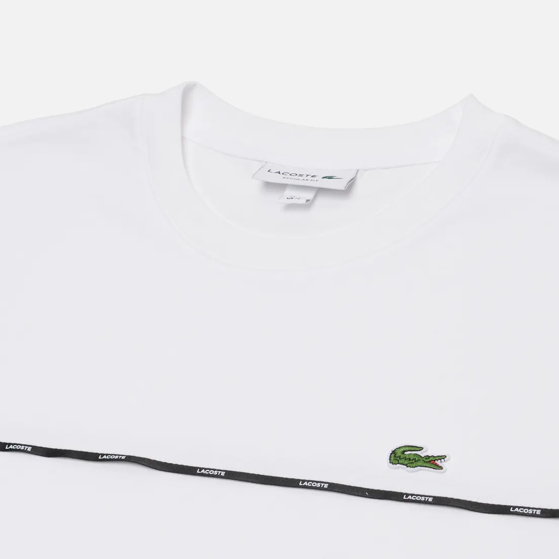Lacoste Мужская футболка Trim Cotton Jersey