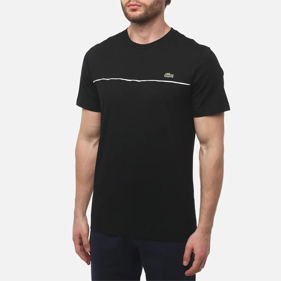 Lacoste Мужская футболка Trim Cotton Jersey