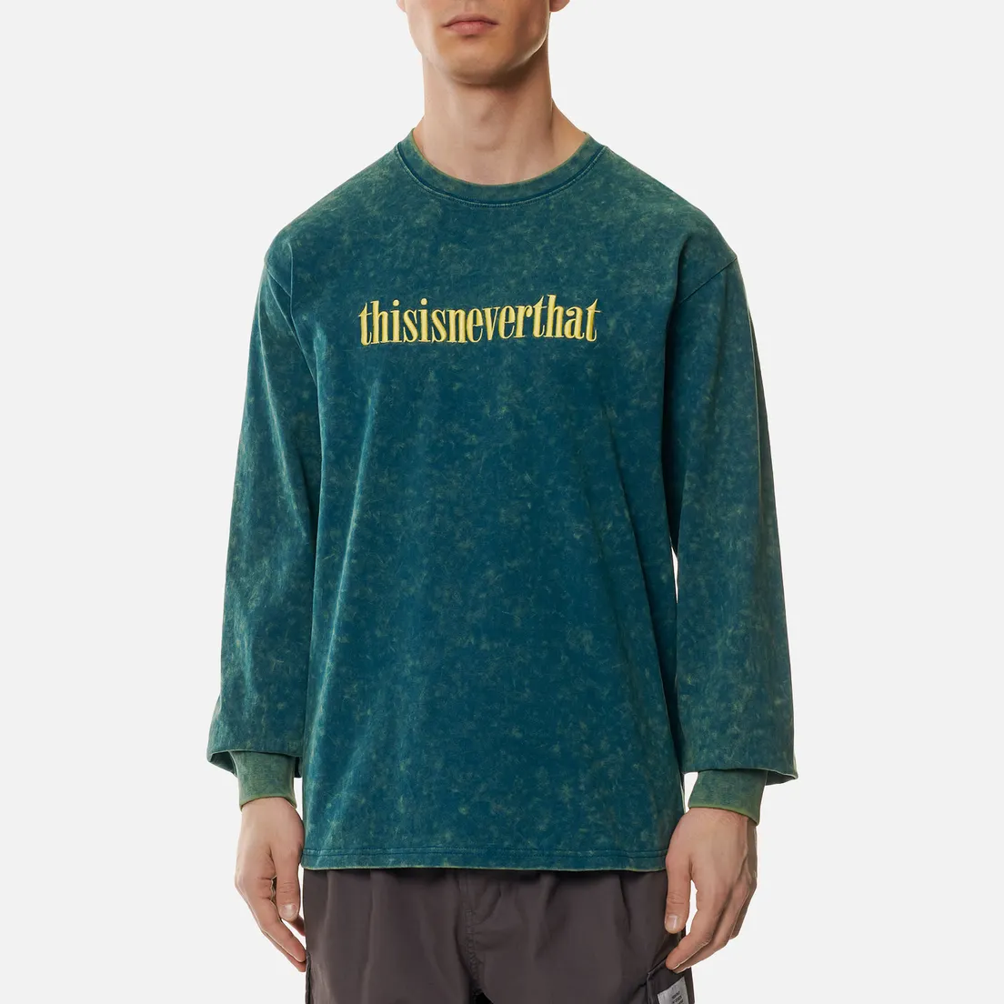 thisisneverthat Мужской лонгслив Acid Washed