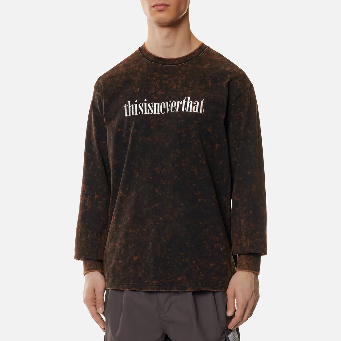 thisisneverthat Мужской лонгслив Acid Washed