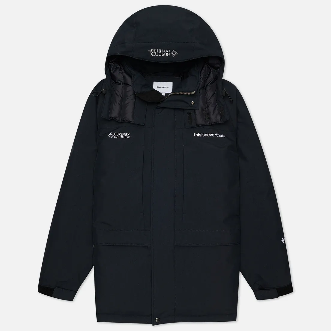 thisisneverthat Мужская куртка парка Gore-Tex Infinium Mountain Down