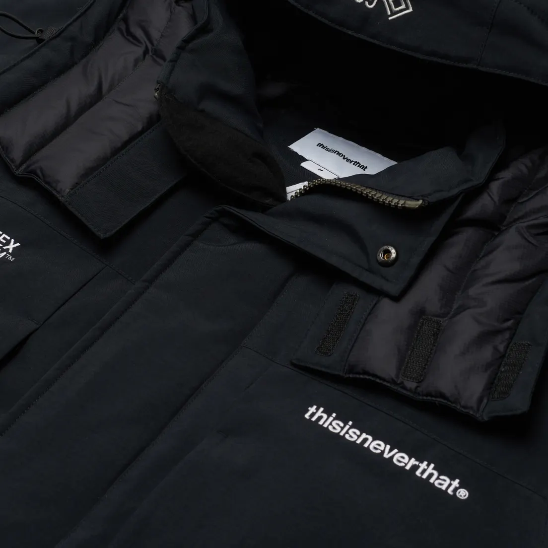 thisisneverthat Мужская куртка парка Gore-Tex Infinium Mountain Down