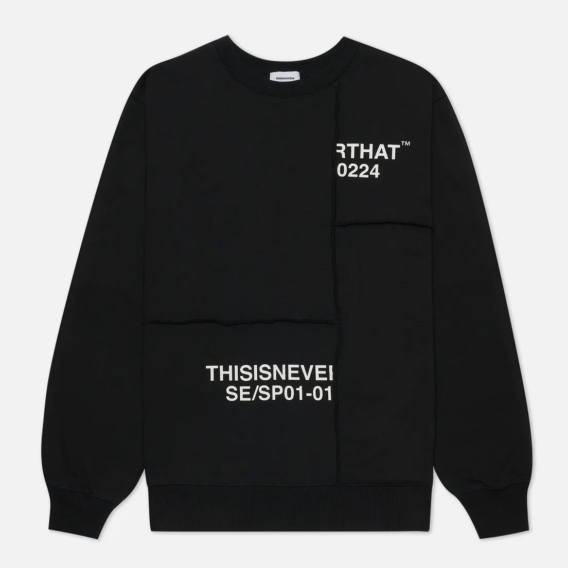 thisisneverthat Мужская толстовка CP-Paneled Crew Neck