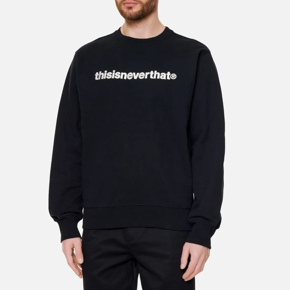 thisisneverthat Мужская толстовка T-Logo Basic Crew Neck