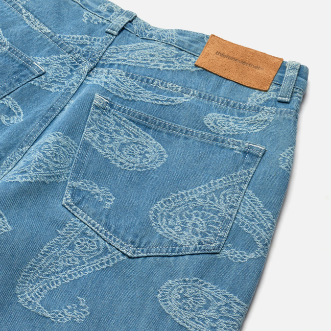 Мужские джинсы thisisneverthat, цвет голубой, размер S TN213DPA5P03LTBL Paisley Denim - фото 3