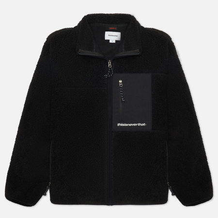 Мужская куртка thisisneverthat SP Sherpa Fleece, цвет чёрный, размер S