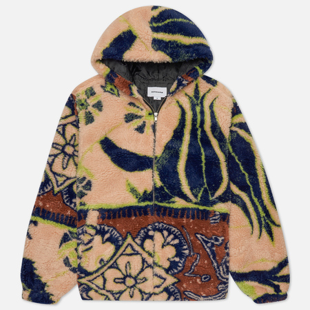 Мужская куртка thisisneverthat Batik Faux Fur, цвет бежевый, размер M