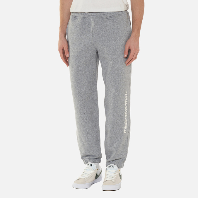 Мужские брюки thisisneverthat, цвет серый, размер L TN213TPAWP01HGR SP-Logo Embroidery - фото 4