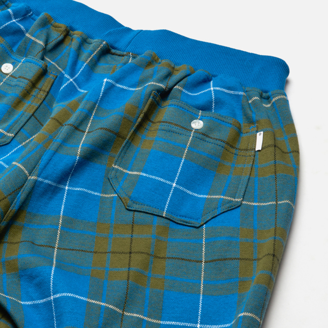 Мужские брюки thisisneverthat, цвет голубой, размер L TN213TPAWP04BLOL Jacquard Tartan Plaid - фото 3
