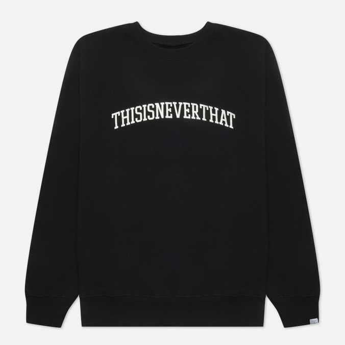 thisisneverthat Arch-Logo Crew Neck thisisneverthat arch logo knit hoodie