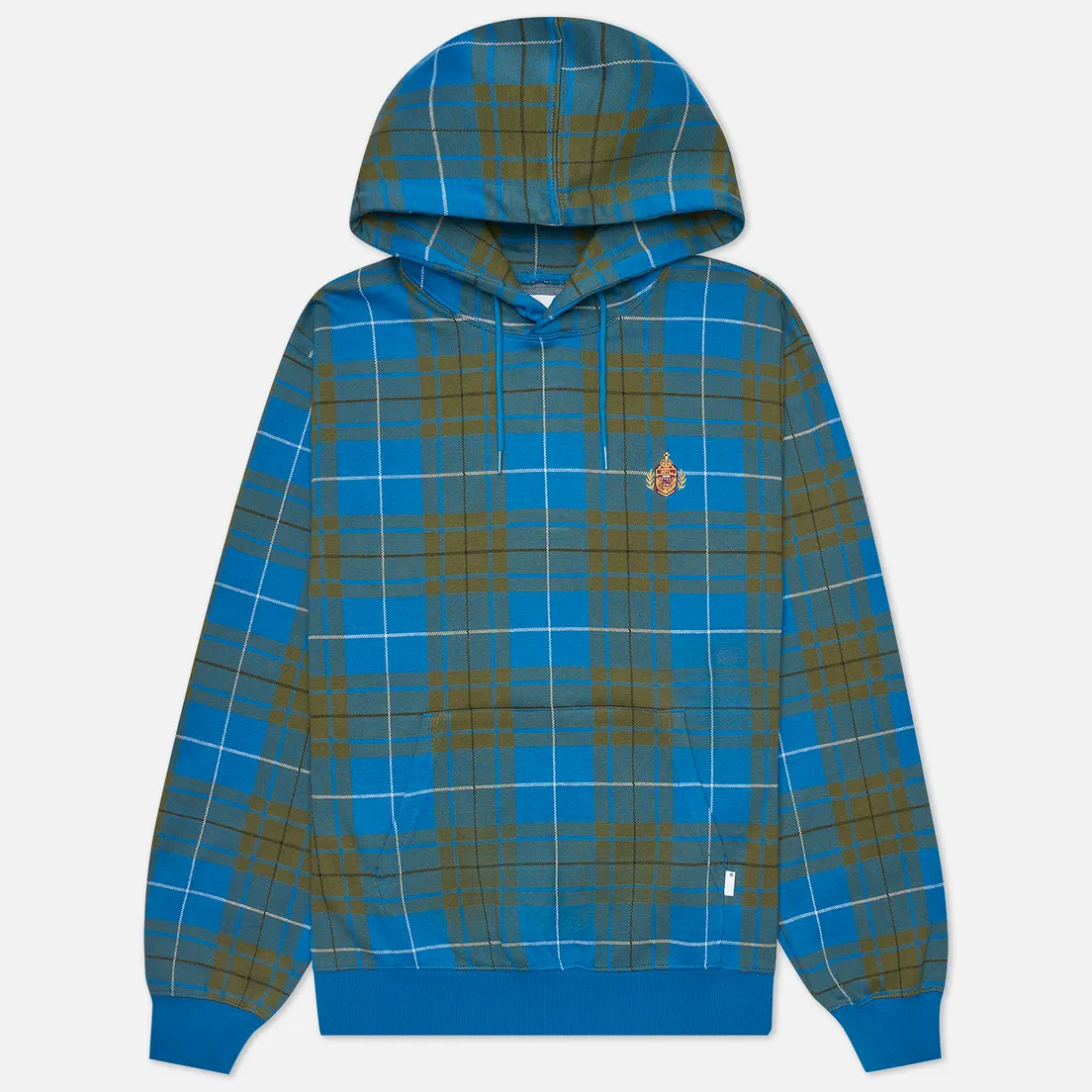 thisisneverthat Мужская толстовка Jacquard Tartan Plaid Hoodie