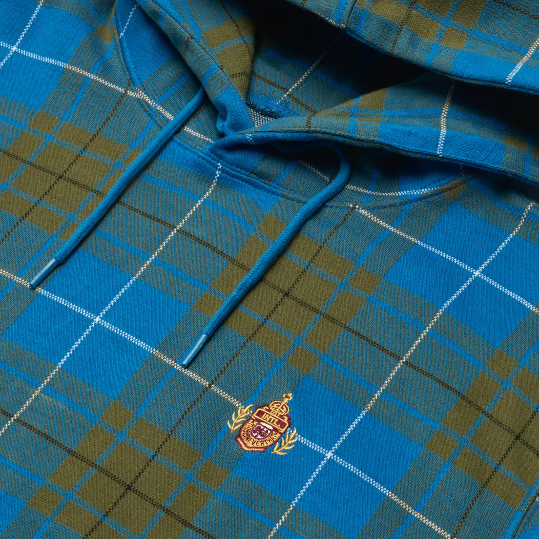 thisisneverthat Мужская толстовка Jacquard Tartan Plaid Hoodie