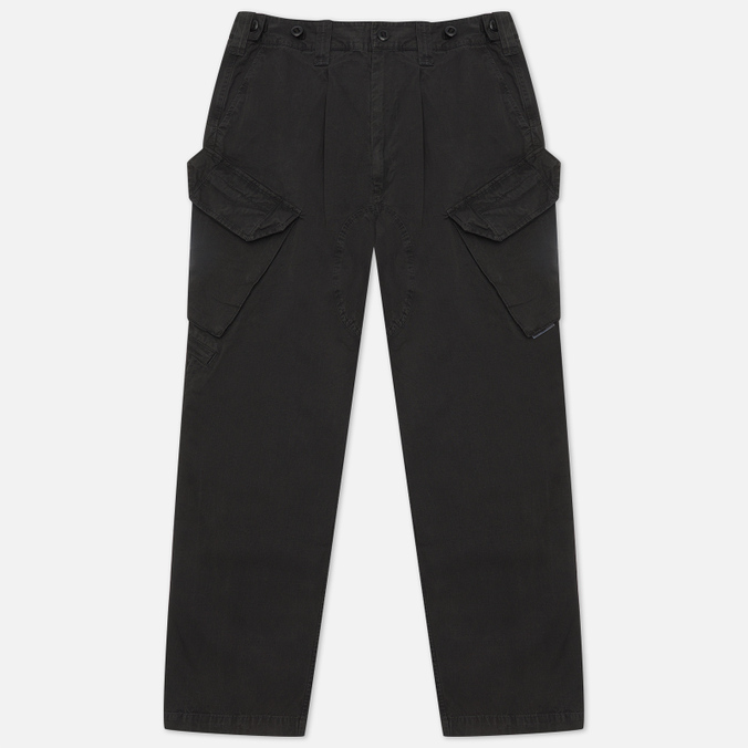 Мужские брюки thisisneverthat, цвет чёрный, размер M TN213WPARP03CHRL Overdyed Utility - фото 1