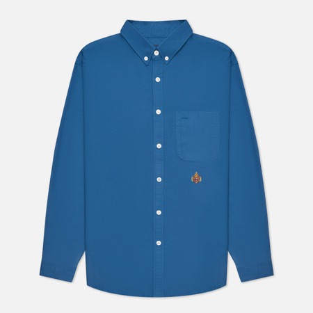 Мужская рубашка thisisneverthat Crown Oxford, цвет синий, размер M