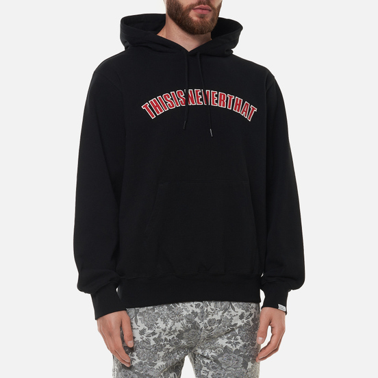 Мужская толстовка thisisneverthat New ARC Hooded Black
