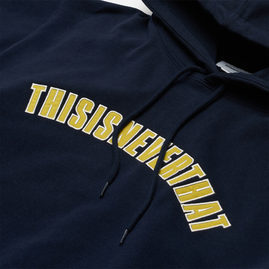 Мужская толстовка thisisneverthat New ARC Hooded Dark Navy