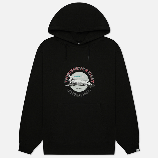 Мужская толстовка thisisneverthat Spaceship Hooded Black