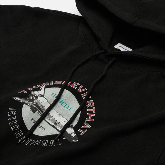 Мужская толстовка thisisneverthat Spaceship Hooded Black
