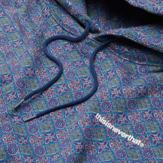 Мужская толстовка thisisneverthat Tile Hooded Blue/Purple