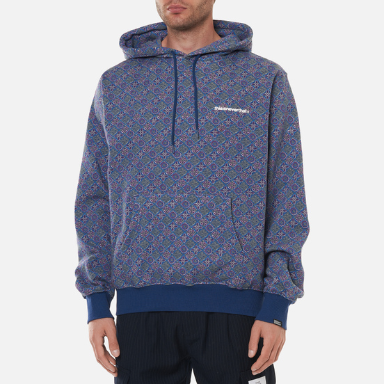 Мужская толстовка thisisneverthat Tile Hooded Blue/Purple