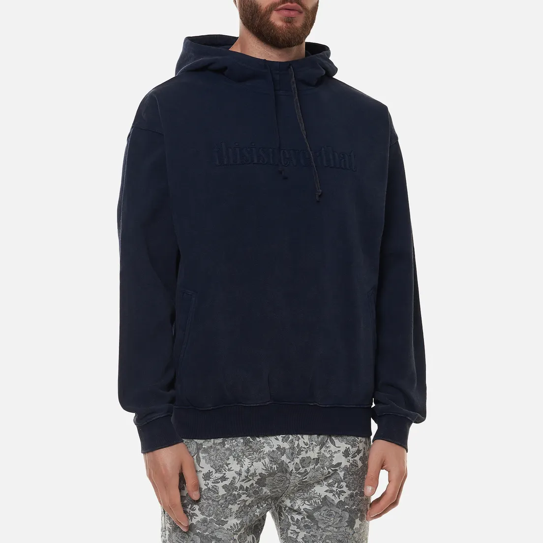 thisisneverthat Мужская толстовка Washed Embroidery Hoodie