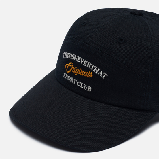 Кепка thisisneverthat Sport Club 7 Panel Black